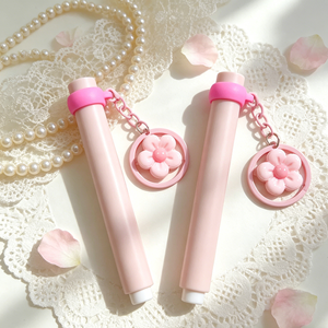 หลอดลิปสติกแบบกดทรงกลมขนาด 2.5 กรัม หลอดลิปบาล์ม หลอดลิปกลอส ภาชนะบรรจุลิปกลอส ปากกาลิปกลอส  รับทำโลโก้ตามสั่ง - Product Image 1