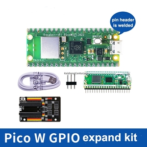 Kit de démarrage <span class=keywords><strong>Raspberry</strong></span> <span class=keywords><strong>Pi</strong></span> <span class=keywords><strong>Pico</strong></span> <span class=keywords><strong>W</strong></span> Linux, mini ordinateur entièrement équipé, carte de développement <span class=keywords><strong>RP2040</strong></span>, boîtier BGA pour le codage et l'invention - Product Image 6