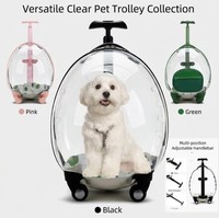 Sac de transport pour animaux de compagnie grande capacité, sac à dos polyvalent semi-circulaire, sacoche pour PC, pour chats
