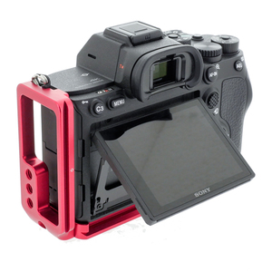 PEIPRO A7RIV holder trípode monopiés de vídeo agarre Lanzamiento Rápido de la placa de L barcket para <span class=keywords><strong>Sony</strong></span> A7RIV Cámara <span class=keywords><strong>A7R4</strong></span> Cámara placa base de placa - Product Image 6