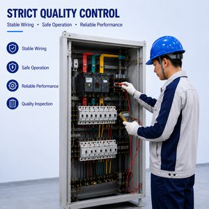 Panel de Control Eléctrico PLC con HMI, Caja de Control Inteligente, Tablero Eléctrico Inteligente, Interruptor de Disyuntor Inteligente - Product Image 4