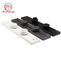 Système de rail électrique multifonctionnel intelligent pour bureau et cuisine, norme européenne, prise électrique 8000W 32A, vente en gros