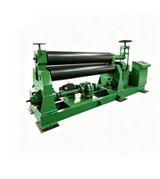Machine à rouler à trois rouleaux W11, équipement de laminage de tôles W11-6x3000 pour plaques fines en acier inoxydable