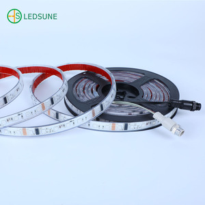 Ip68 không thấm nước DMX512 địa chỉ RGBW 60 LEDs kỹ thuật số pixel Băng 24V ucs512c3 RGBW <span class=keywords><strong>LED</strong></span> Strip ánh sáng - Product Image 4