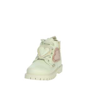 Bottines pour filles Balducci, couleur beige, avec application de cœur, chaussures pour enfants - Product Image 6