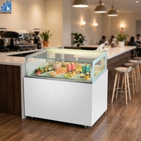 Machine à mélanger les gâteaux professionnelle avec moule intégré et fonction de maintien au frais, pour moules à gâteaux et moules à fondant