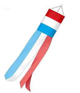 Drapeau du <span class=keywords><strong>Laos</strong></span> en forme de manchon à vent pour jardin et cour, à suspendre sur la véranda, imperméable, adapté à toutes les saisons - Product Image 5