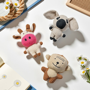 Juguete de Peluche para Mascotas, Juguete Mordedor para Cachorros, Resistente a las Mordidas, Sin Relleno, Alivia el Estrés, 31-50cm, Juguete de Peluche de Elefante y Conejo para Masticar, 0-24 Meses - Product Image 3