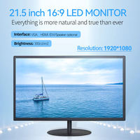 Monitor de computadora de 17/19/21,5/22/23,6 pulgadas, monitor LCD de PC de pantalla ancha LED