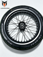 Jeu de roues Supermotard 17 pouces pour Surron Ultra Bee, moyeux CNC, jantes en alliage, pour moto électrique, mise à niveau à montage direct