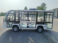 Bus/Voiture Électrique de Tourisme RC Efficace 4-17 Places Alimenté à l'Énergie Solaire Batterie au Plomb Vitesse 60km/h Recharge 5-7h Couleur Personnalisée
