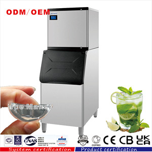Machine à glaçons commerciale en forme <span class=keywords><strong>de</strong></span> croissant <span class=keywords><strong>de</strong></span> lune, capacité 200 lb, machine à glaçons 1 tonne pour bar - Product Image 1