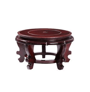 Supports d'exposition en bois de style chinois, faits à la <span class=keywords><strong>main</strong></span>, accessoires décoratifs pour vase oriental / support pour aquarium - Product Image 3