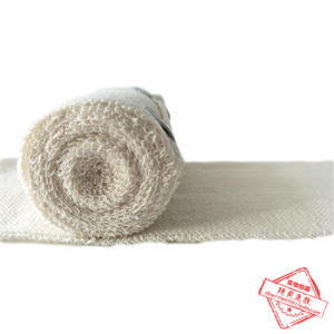 Venda de Gasa de Algodón de Alta Elasticidad, 59 Pulgadas, Blanca, Reutilizable, para Primeros Auxilios, Rehabilitación y Terapia, Clase I, No Estéril - Product Image 1