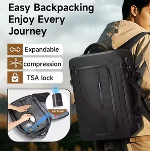 <span class=keywords><strong>TSA</strong></span>ロックラップトップバックパックエアポンプ付きエアバッグ真空シール圧縮USB機能真空バックパックトラベルバッグ - Product Image 2