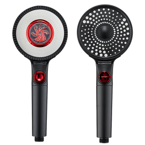 <span class=keywords><strong>Soffione</strong></span> <span class=keywords><strong>doccia</strong></span> a doppia faccia <span class=keywords><strong>con</strong></span> 3 funzioni e filtro per la cura della pelle ad alta pressione - Product Image 1