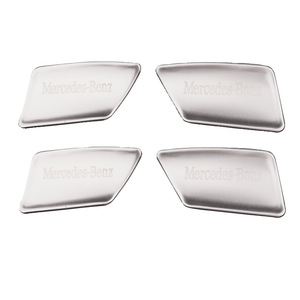 Garniture de poignée de porte intérieure Mercedes-Benz en acier inoxydable, adhésive, compatible avec les modèles CLS 2012-2017 - Product Image 3