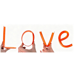 PVC Ruler 30Cm Foldable Transparent Orange Soft Ruler For Students And Gifts - Product Image 1