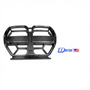 EE. UU. Parrilla delantera estilo CSL de fibra de carbono preimpregnada M3 M4 para BMW G80 G81 M3 G82 G83 M4 2020-2024 - Product Image 1