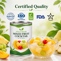 Ingeblikt gemengd fruit in siroop 850g HACCP ISO OEM Groothandel Aangepaste gewichtsverpakking Privélabel Wereldwijde import leverancier
