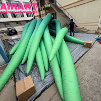 Party-Dekorationsartikel Grüne Aufblasbare Grasflächen