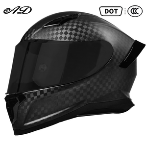 Produits phares : Casque de <span class=keywords><strong>moto</strong></span> intégral en fibre de carbone avec <span class=keywords><strong>masque</strong></span> de protection solaire <span class=keywords><strong>pour</strong></span> le visage, doublure en coton, vente en gros - Product Image 5
