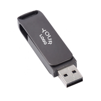 Clé USB personnalisée avec logo, type C, 8 Go, 32 Go, 64 Go, 128 Go, 256 Go, 512 Go, 2 en 1, clé OTG, clé USB en métal