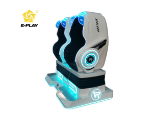 Simulador interactivo de cine 9D VR PARA 2 JUGADORES, juego de realidad virtual de huevo interactivo para interiores para compras en centros comerciales, películas de realidad virtual con derechos de autor - Product Image 4