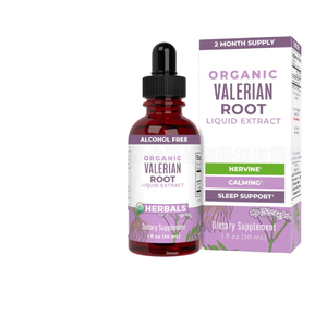 Raiz líquida oral sem glúten personalizada da valeriana vegana gotas para adultos com suporte microbiano e benefícios antioxidantes - Product Image 1