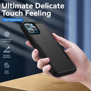 Leyi Accesorios para Celulares, Funda Rígida de PC <span class=keywords><strong>Mate</strong></span> Resistente a Golpes y Huellas Dactilares para iPhone 17 12 13 Pro Max - Product Image 6