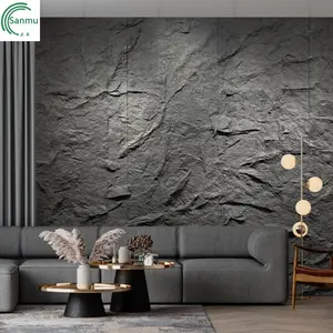 Giá bán buôn đá Faux gạch 3D trang trí Polyurethane PU đá Panel tường