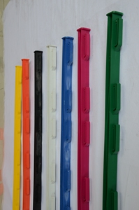 Trụ Cột Đa Năng Bằng Nhựa PP, Hàng Rào Điện Với Thanh Thép Mạ Kẽm Để Làm Hàng Rào Tạm Thời - Product Image 3