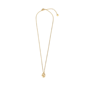 Collier pendentif chaîne serpent plaqué or Leo, bijoux minimalistes pour femmes, acier inoxydable, diamant rond taille brillant - Product Image 4