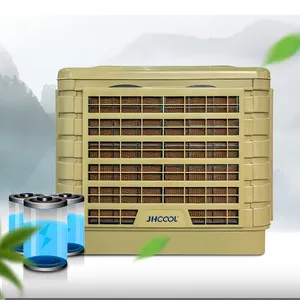 JHCOOL water air cooler BLDC+inverter control Lcd wall controller window swamp coolers sale