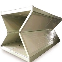 Maison conteneur pliable portable respirante de haute qualité Feng Yuan avec garantie de plus de 5 ans, construction en acier à panneaux sandwich, moderne