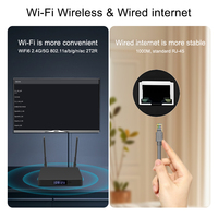 Reproductor de Señalización Digital 8K de Cuatro Núcleos Rockchip RK3588, Decodificador de TV Inteligente con IA Android, 4 GB de RAM, WiFi6, 64 GB de ROM, BT5.2, LPDDR4