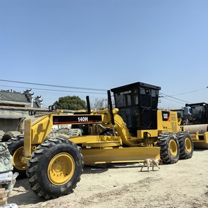 Motoniveladora Caterpillar 140H usada, bien mantenida, a bajo precio, equipo pesado para construcción de carreteras CAT140H original en venta - Product Image 2