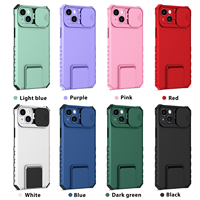 Dropshipping Products 2024 Mobile Cover For iPhone 15 Case With Holder And Lens Camera Protection For iPhone 15 Pro Max Case