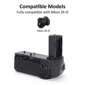 Kingma MB-N14ยึดแบตเตอรี่แนวตั้งสำหรับ <span class=keywords><strong>Nikon</strong></span> Z6 III พร้อมระบบ En-EL15คู่รองรับการชาร์จ USB C และการควบคุมการถ่ายภาพในแนวตั้ง - Product Image 2