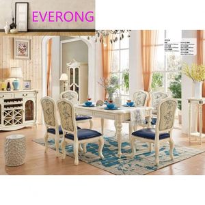 Juego de Muebles de Dormitorio de Lujo Estilo Antiguo, Fabricado con Madera Sólida <span class=keywords><strong>y</strong></span> MDF, Incluye Juego de Edredón <span class=keywords><strong>y</strong></span> Ropa de Cama - Product Image 4