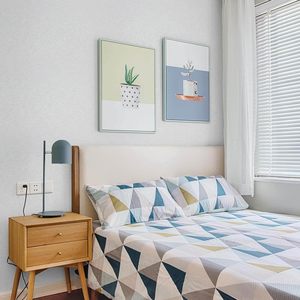 ORON <strong>Embossed</strong> <strong>White</strong> Textured <strong>Wallpaper</strong> Peel and Stick Self Adhesive Vinyl Silk <strong>Wallpaper</strong> for Wall Decoration 23.5 Inch X117inch - Product Image 5