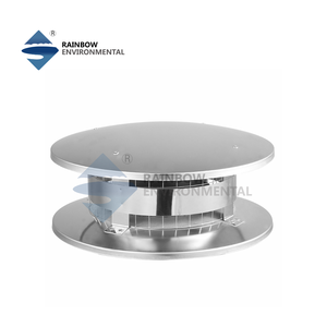 Capot de cheminée en acier inoxydable haute température pour tous types de combustibles, avec écran anti-étincelles, pour cheminée de 6 pouces de diamètre intérieur, garantie 5 ans - Product Image 5