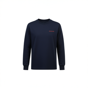 Camiseta de Manga Larga para Hombre, 100% Algodón, Jersey Sencillo, Ligera, Transpirable, Informal, Lisa, Tallas XS a 5XL - Product Image 3