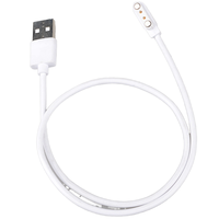 Vente chaude USB 2.0 AM 2 broches montre intelligente magnétique câble de charge rapide 3A charge rapide veste en PVC pour écouteurs