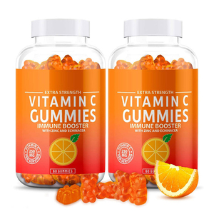 Complément alimentaire beauté et santé saveur <span class=keywords><strong>orange</strong></span>, 60 gommes, marque privée OEM, pour éclaircir et unifier le teint, favoriser le sommeil chez la femme - Product Image 1