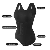 Body Sculptant Gainant Minceur Post-Natal Double Boutonnage pour Ventre Plat et Confort