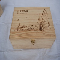 Boîte à bijoux en bois à usage industriel pour emballage cadeau et artisanat