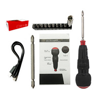 Obeng Listrik Tanpa Kabel 3.6V, Set Obeng Isi Ulang, Obeng Otomatis Rumah Tangga, Suku Cadang Perbaikan PC