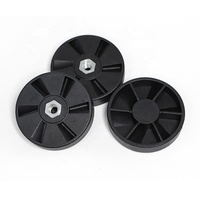 Pièces de rechange pour mixeur domestique : Accouplement hélicoïdal gauche M6 en plastique de haute qualité pour mixeur 1300W, Poulie en plastique pour mixeur