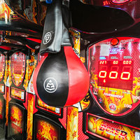 Jeu de sport d'intérieur Machine d'arcade de boxe à pièces Machine de boxe d'arcade à poinçon